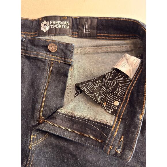 Freeman T. Porter Slim Fit Jeans — Large (Dark Wash) - Picture 5 of 13